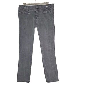 ANA Jeans A New Approach Womens Size 6P Skinny Gray Denim Pants Causual Petite